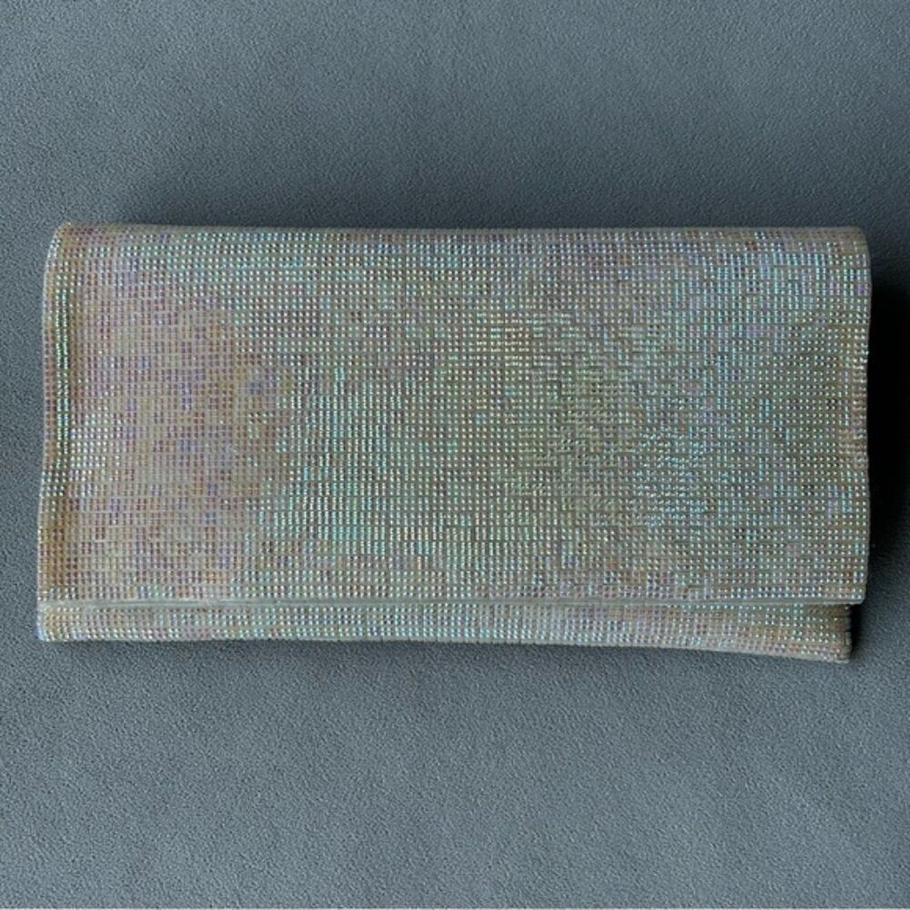 Nordstrom ~ Mini Crystal Clutch with Detachable Chain Strap